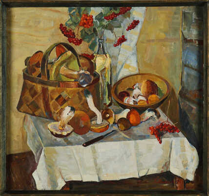 Манаков Борис Александрович. Калина и грибы